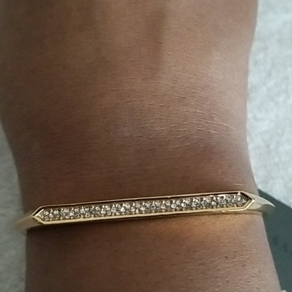 New ALLSAINTS Pavé Open Cuff Bracelet - Picture 6 of 8